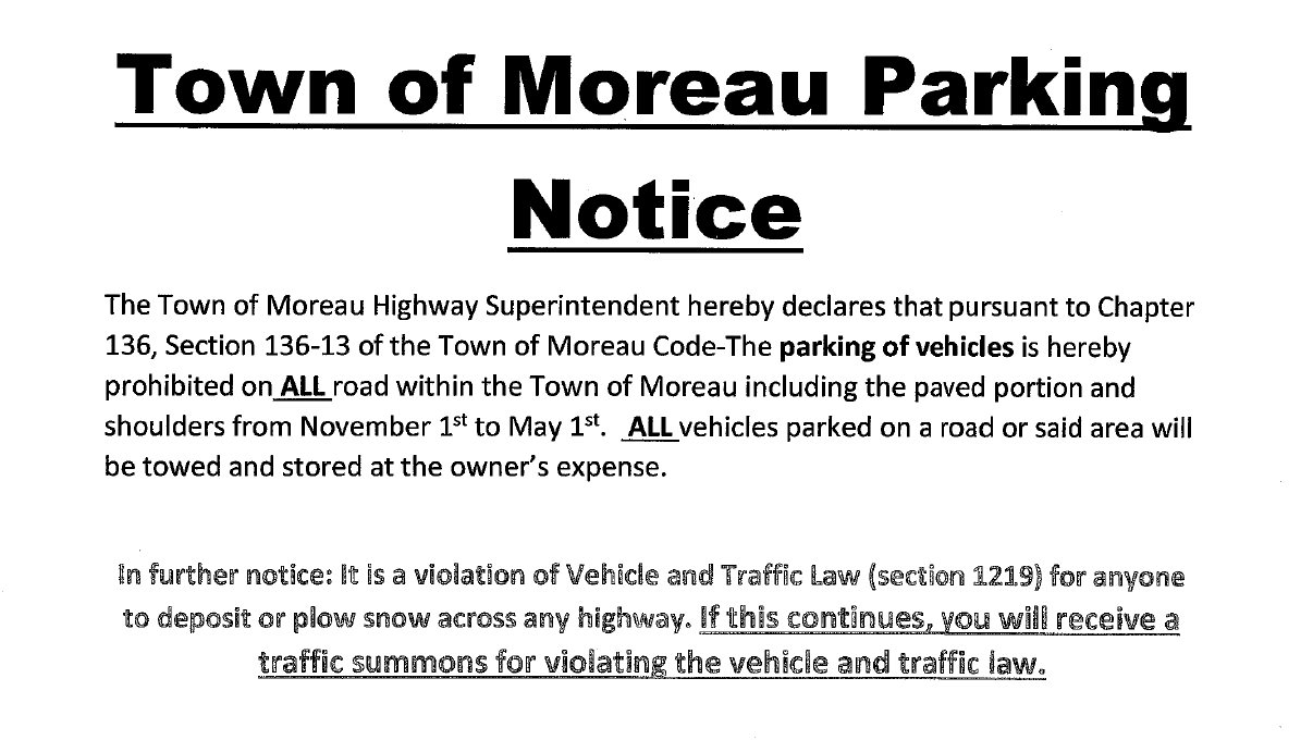 Highway Notice